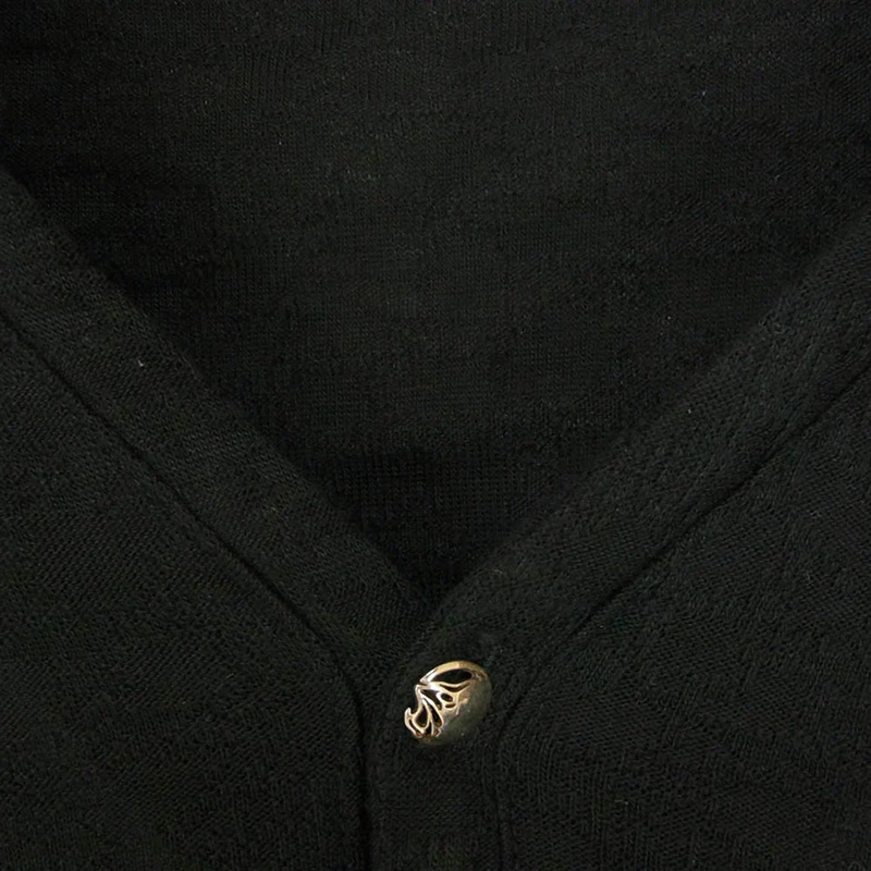 キリュウキリュウ KR-HT03-053 Dolman Henry Neck T-Shirt ドルマン ヘンリーネック Tシャツ カットソー ブラック系 買取実績 画像