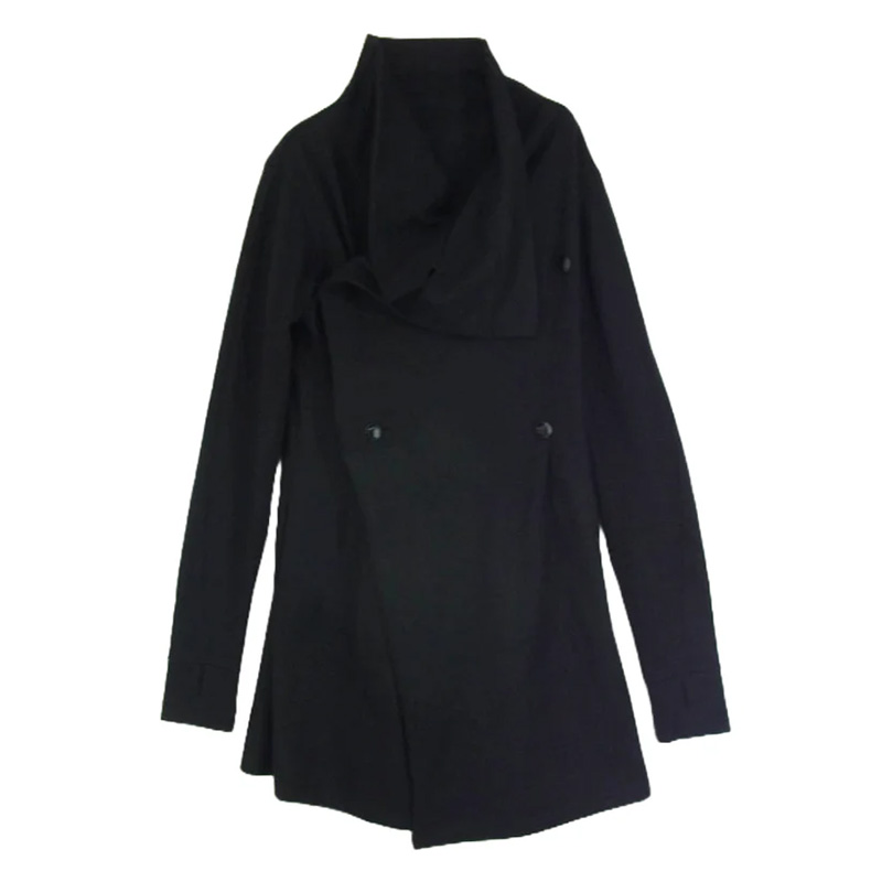 キリュウキリュウ KX-HT27-058 Wrap Frill Cardigan ウール ラップ カーディガン ブラック系 買取実績
