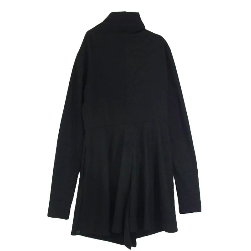 キリュウキリュウ KX-HT27-058 Wrap Frill Cardigan ウール ラップ カーディガン ブラック系 買取実績 画像