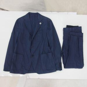 ラルディーニ BO-412 イタリア製 ブートニエール付 3Bジャケット パンツ セットアップ スーツ ロゴ入りハンガー付 買取実績