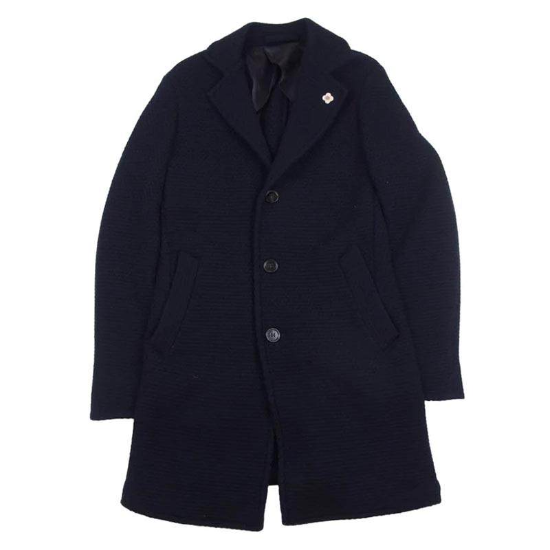 ラルディーニ CA104 ブートニエール付き ウール チェスターコート 買取実績