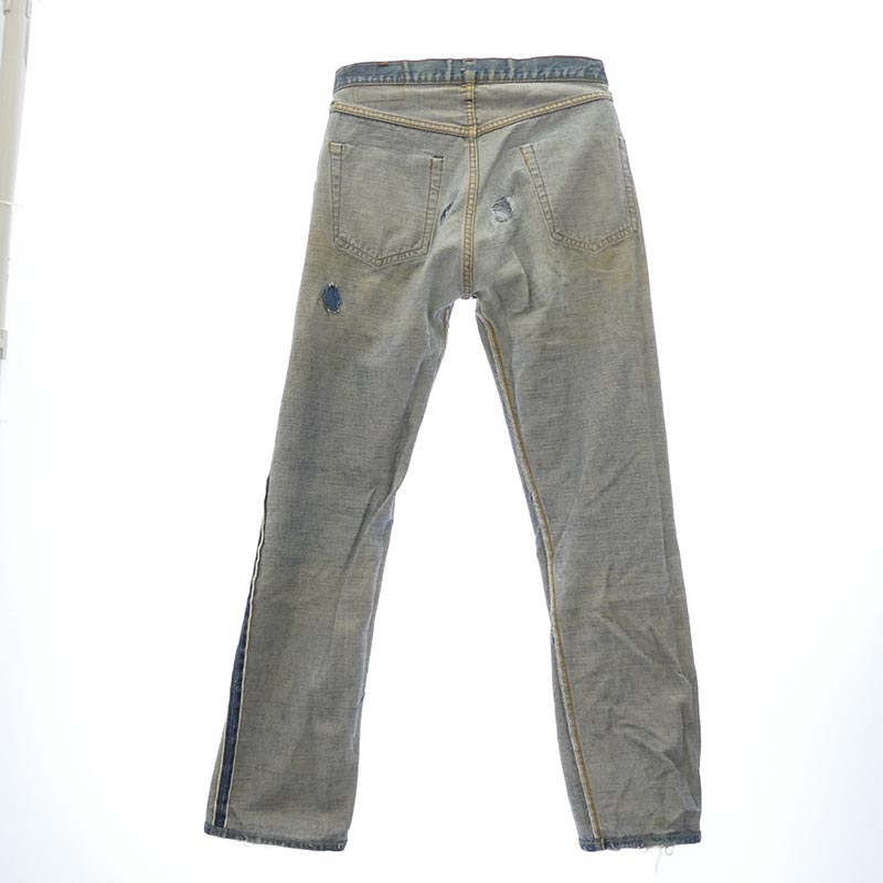 リーバイス 501 66前期 small e ボタン裏刻印6 平行ステッチ デニム パンツ 買取実績 画像