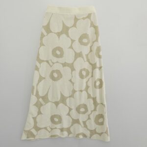 マリメッコ ウニッコ柄 リネン混 コットン ロングスカート 買取実績