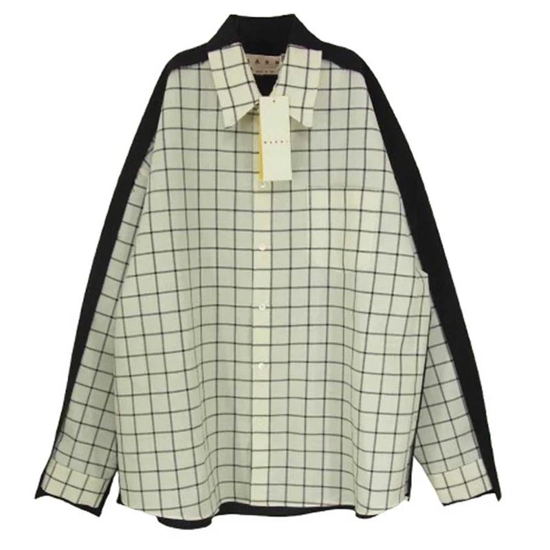 マルニ CUMU0278Q1 WOOL CHECK SHIRT MAIZE 買取実績