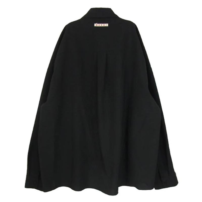 マルニ CUMU0278Q1 WOOL CHECK SHIRT MAIZE チェック切替 ウール シャツ 買取実績 画像