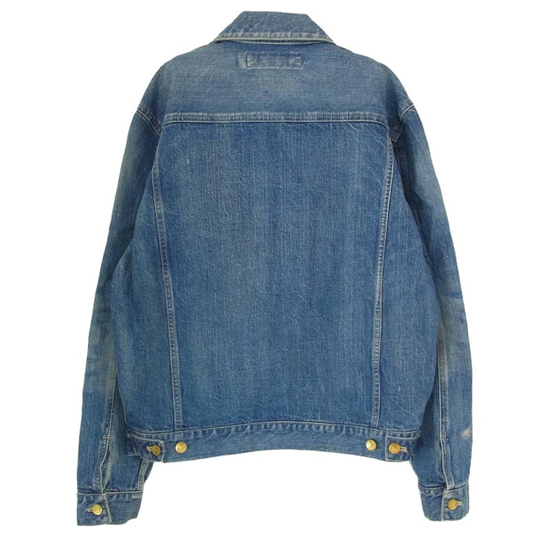 ネイバーフッド 16SS 161NYNH-JKM02 SAVAGE STOCKMAN DENIM JACKET ダメージ加工 ボタンダウン サベージ ストックマン デニム ジャケット 買取実績 画像