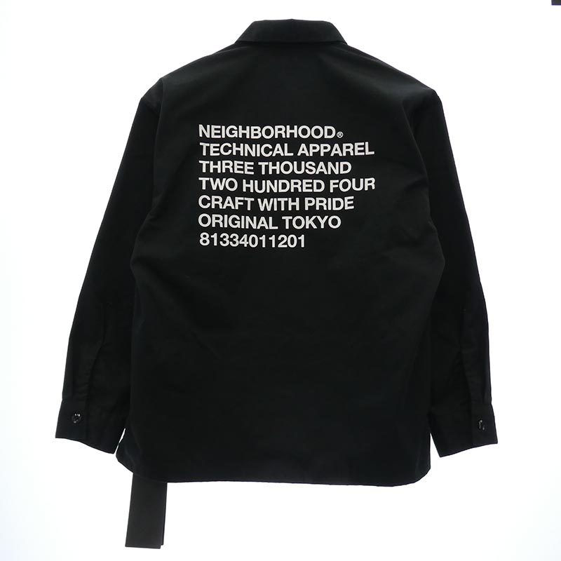ネイバーフッド 22SS 221TSNH-SHM01 CLASSIC WORK EC-SHIRT ロゴプリント クラシック ワークシャツ 買取実績 画像