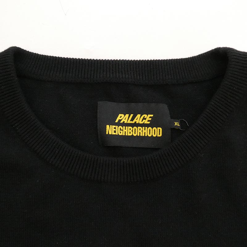 ネイバーフッド 25AW × PALACE KNITTED MOTO TOP パレス ニット モト トップ モトニット セーター 買取実績 画像