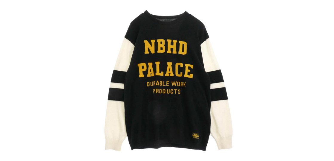 ネイバーフッド 25AW × PALACE KNITTED MOTO TOP 買取実績