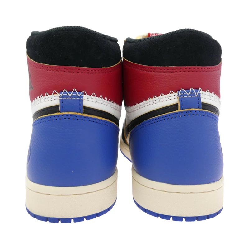 ナイキ IO7847-002 × fragment design × UNION フラグメントデザイン ユニオン Air Jordan 1 High OG Black and Varsity Red エアジョーダン1 ハイカット 買取実績 画像