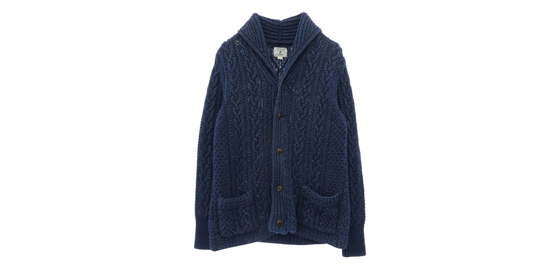 リアルマッコイズ joe mccoy ジョーマッコイ LIGHTHOUSE INDIGO ARAN ライトハウス カーディガン 買取実績