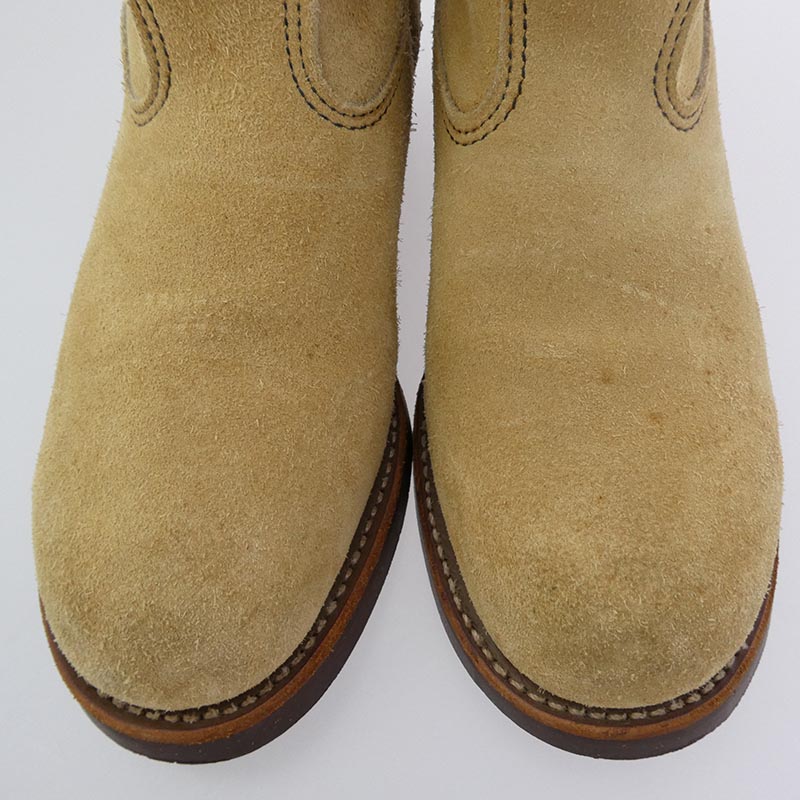 レッドウィング 8288 PT91 PECOS スチールトゥ ペコス タン ラフアウト スエード ブーツ 買取実績 画像