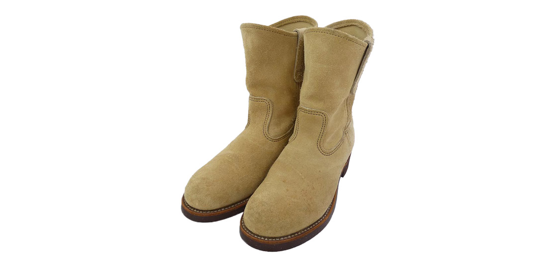 レッドウィング 8288 PT91 PECOS スチールトゥ ペコス タン ラフアウト スエード ブーツ 買取実績