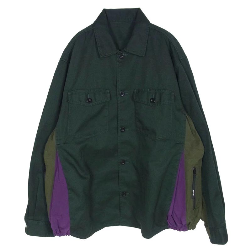 サカイ 21AW 21-02651M Grosgrain Shirt 買取実績