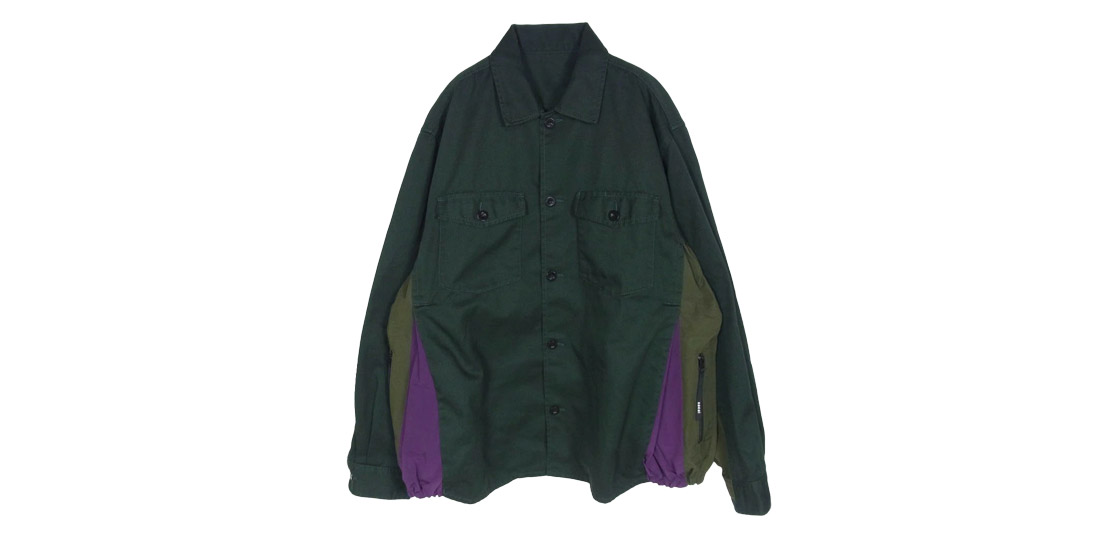 サカイ 21AW 21-02651M Grosgrain Shirt 買取実績