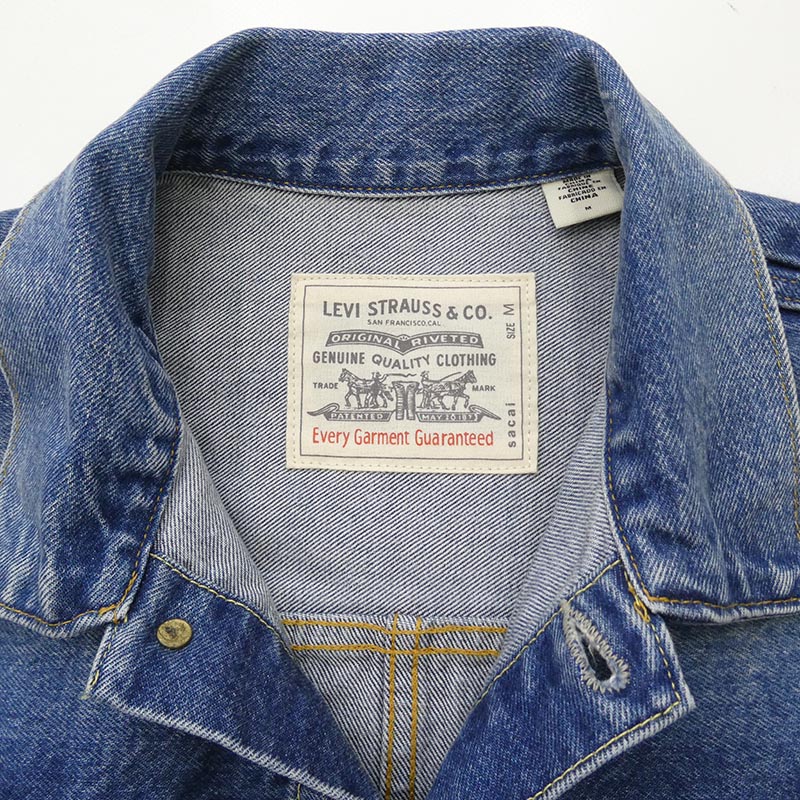 サカイ 25SS 25-03708M Denim Jacket デニム ジャケット 買取実績 画像