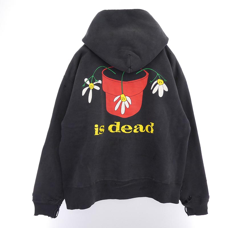 セントマイケル 25AW SM-HR1-0000-C19 DLS HOODIE DE LA SOUL デラソウル フラワー プリント プルオーバー スウェット パーカー 買取実績 画像