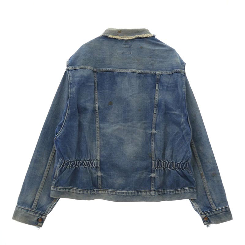 セントマイケル 26SS SM-HR1-0000-080 DENIM JACKET ヴィンテージ加工 デニムジャケット 買取実績 画像