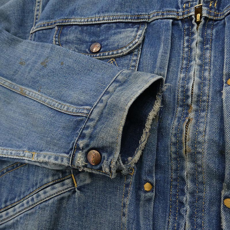 セントマイケル 26SS SM-HR1-0000-080 DENIM JACKET ヴィンテージ加工 デニムジャケット 買取実績 画像
