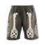 セントマイケル 2026SS × BOUNTY HUNTER BH CUT SEW SHORTS/BONE/CHARCOAL 画像