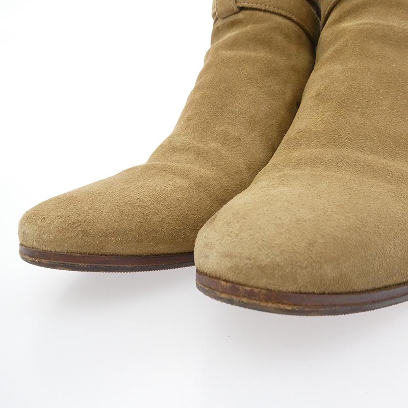 サンローラン 316237 CLT00 9870 エディ期 Jodhpur Boots ジョッパー スエード ブーツ 買取実績 画像