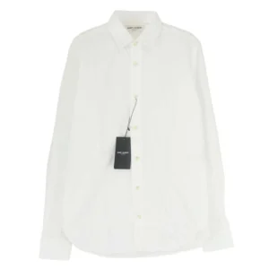 SAINT LAURENT サンローラン 374936 Y480G エディ期 ウォッシュ加工 デニム ウエスタン 長袖 シャツ インディゴブルー系 XS【中古】 サンローラン 374936 Y480G エディ期 ウォッシュ加工 デニム