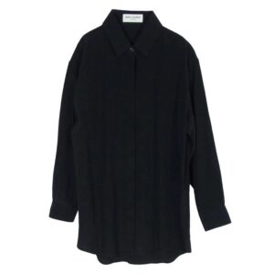 サンローラン 535980 Y100W シルク 長袖 シャツ ブラウス 買取実績 画像