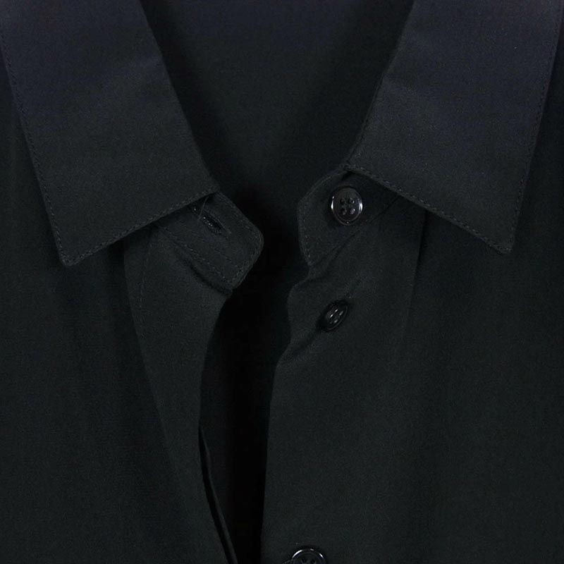 サンローラン 535980 Y100W シルク 長袖 シャツ ブラウス 買取実績 画像