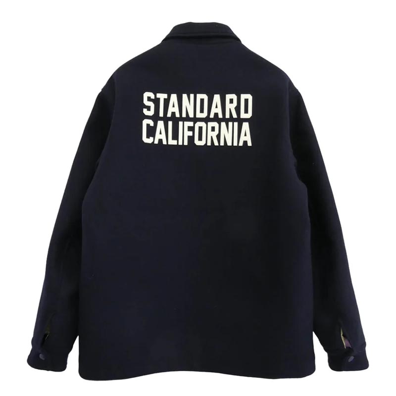 スタンダードカリフォルニア 22AW SD VARSITY JACKET フェルトパッチ 刺繍 メルトン バーシティ ジャケット 買取実績 画像