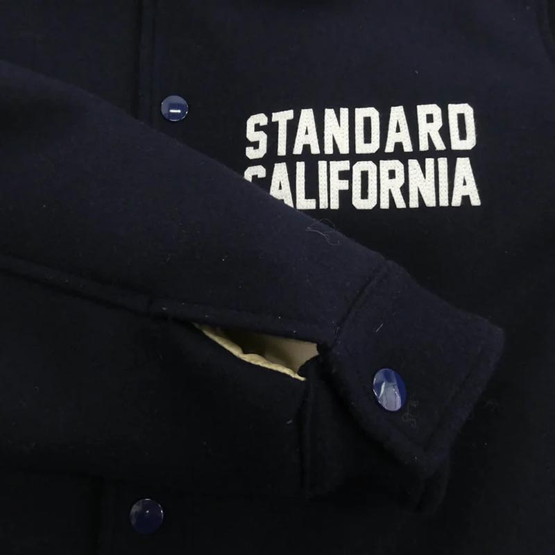 スタンダードカリフォルニア 22AW SD VARSITY JACKET フェルトパッチ 刺繍 メルトン バーシティ ジャケット 買取実績 画像