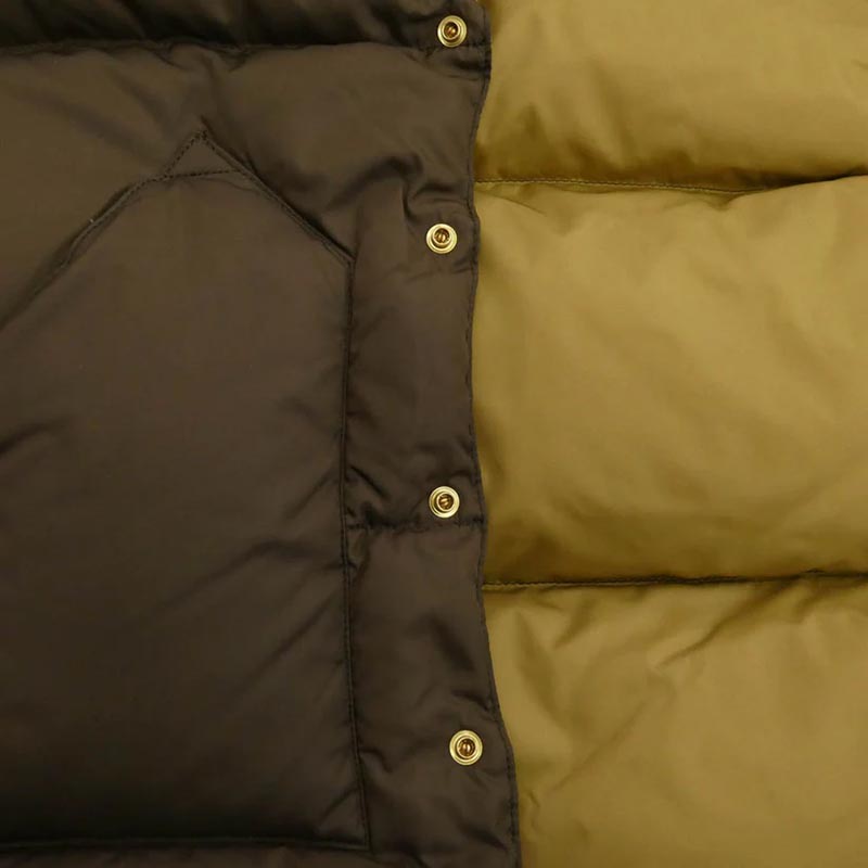 スタンダードカリフォルニア 25AW 290-252-22 Rocky Mountain Featherbed ロッキーマウンテンフェザーベッド SD DOWN VEST レザーヨーク切替 ダウンベスト 買取実績 画像