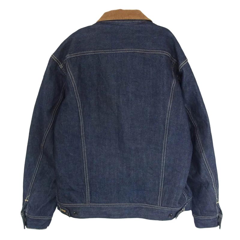 スタンダードカリフォルニア OUDLA460 SD Storm Rider Denim Jacket 101LJ Rigid ストームライダー リジッド デニムジャケット 買取実績 画像