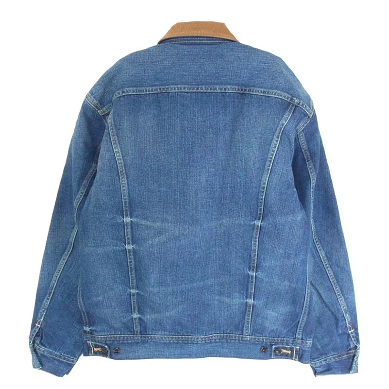 スタンダードカリフォルニア OUDLA520 SD Storm Rider Denim Jacket 101LJ VW ストームライダー ウォッシュ加工 デニムジャケット 買取実績 画像