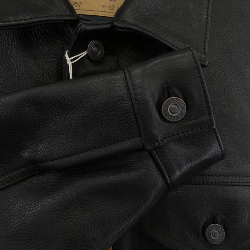 スタンダードカリフォルニア OUNLA880 SD Leather Jacket #S957 3rdタイプ カウレザー ジャケット 買取実績 画像