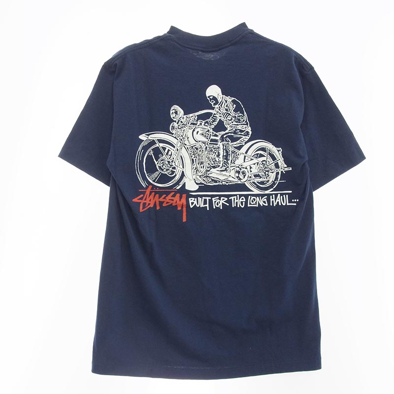 ステューシー 90s OLD STUSSY オールド ステューシー 紺タグ ハーレー Tシャツ 買取実績 画像