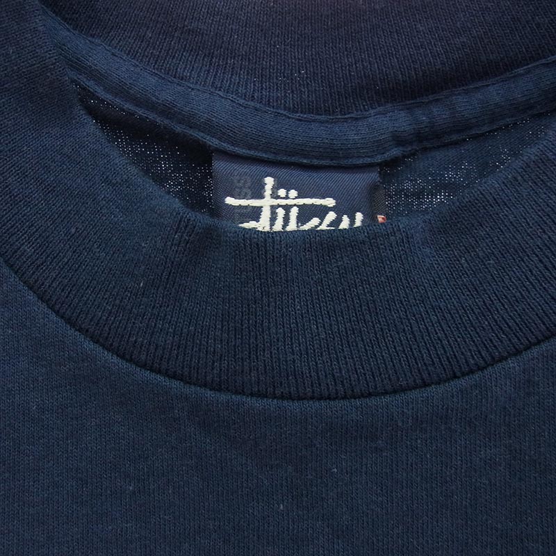 ステューシー 90s OLD STUSSY オールド ステューシー 紺タグ ハーレー Tシャツ 買取実績 画像