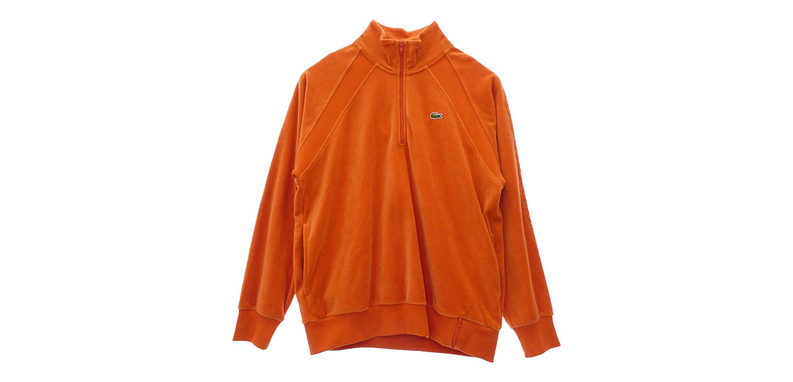 シュプリーム 18SS LACOSTE Velour Half-Zip Track Top 買取実績