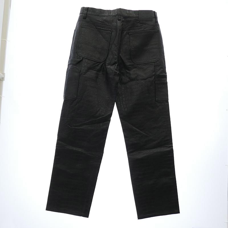 シュプリーム 22SS Faux Croc Painter Pant クロコ型押し ペインター パンツ 買取実績 画像