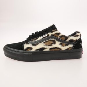 シュプリーム 23AW Leopard Old Skool Black レオパード オールドスクール ブラック スエード ハラコ スニーカー 買取実績 画像