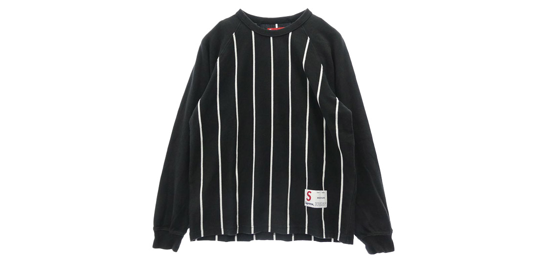 シュプリーム 24AW Stripe Raglan L/S Top 買取実績