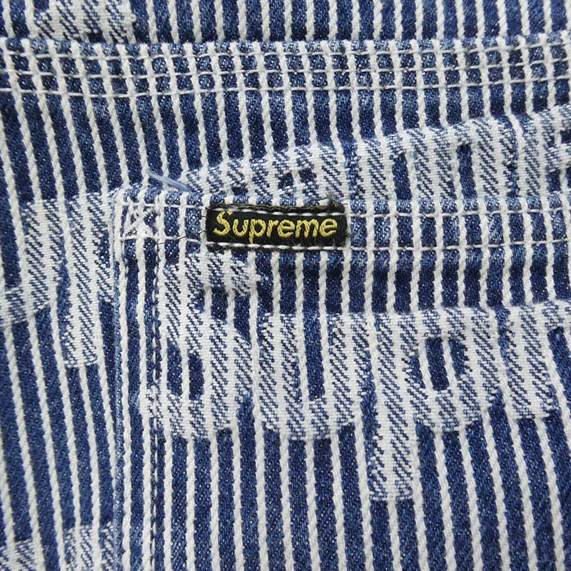 シュプリーム 24SS Denim Painter Pant Stripe デニム ペインター ストライプ パンツ 買取実績 画像