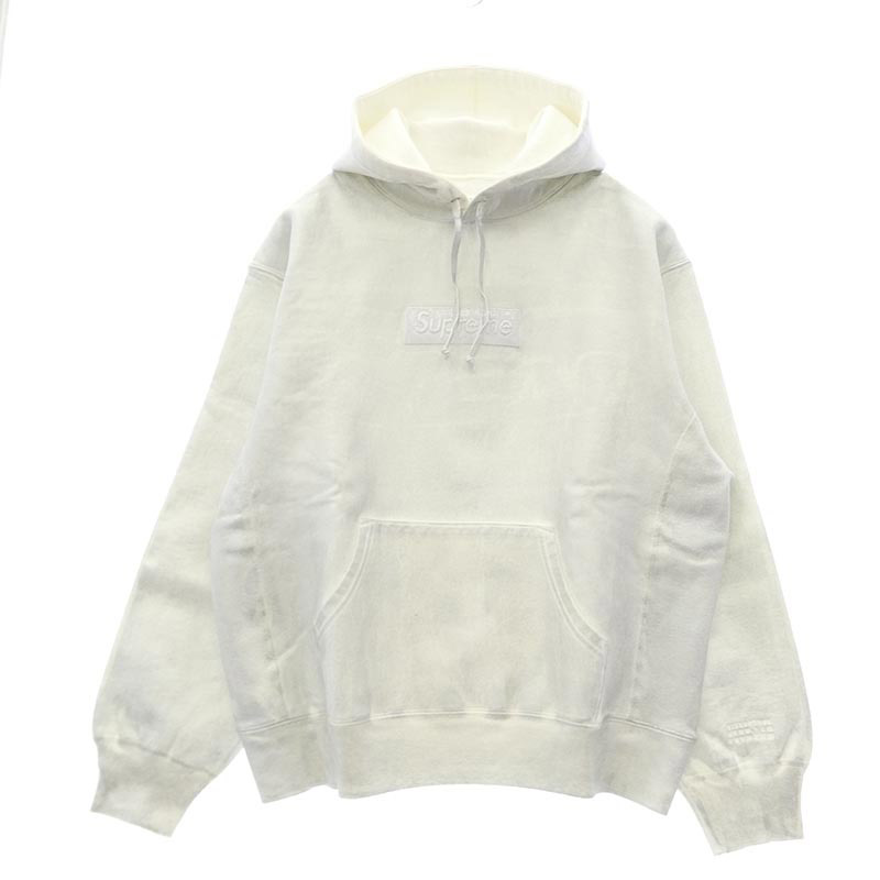 シュプリーム 24SS × MM6 Maison Margiela メゾンマルジェラ Foil Box Logo Hooded Sweatshirt 買取実績