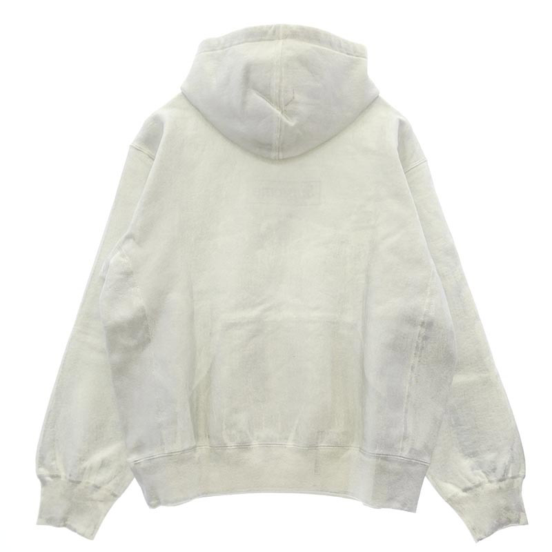 シュプリーム 24SS x MM6 Maison Margiela メゾンマルジェラ Foil Box Logo Hooded Sweatshirt フォイル ボックス ロゴ フーデッド スウェットシャツ フーディー パーカー 買取実績 画像