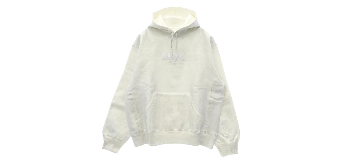 シュプリーム 24SS × MM6 Maison Margiela メゾンマルジェラ Foil Box Logo Hooded Sweatshirt 買取実績
