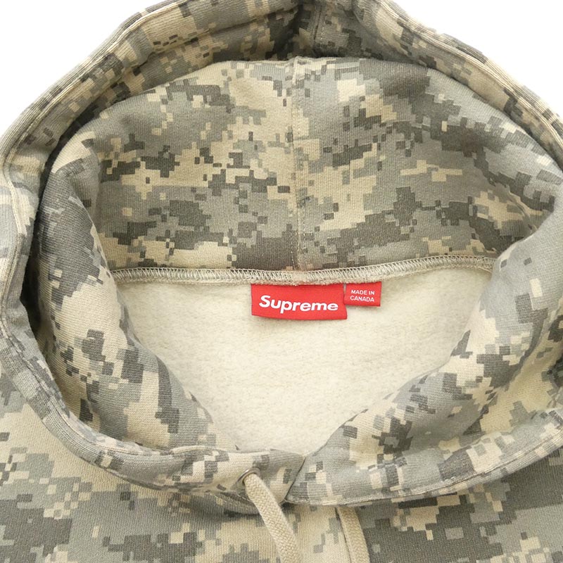 シュプリーム 25AW Small Box Hooded Sweatshirt Digi Camo スモールボックスロゴ フーデッド スウェットシャツ カモ パーカー フーディー 買取実績 画像
