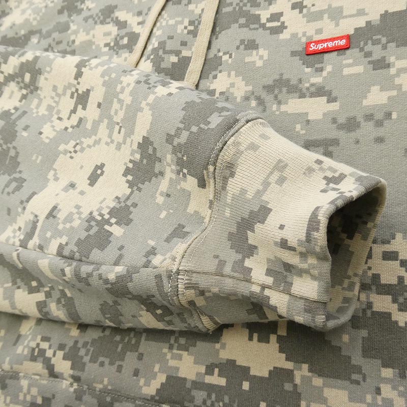 シュプリーム 25AW Small Box Hooded Sweatshirt Digi Camo スモールボックスロゴ フーデッド スウェットシャツ カモ パーカー フーディー 買取実績 画像