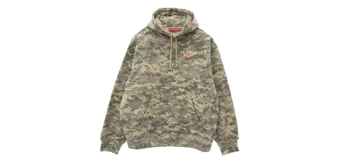 シュプリーム 25AW Small Box Hooded Sweatshirt Digi Camo 買取実績
