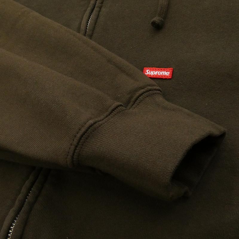 シュプリーム 25AW Small Box Zip Up Hooded Sweatshirt スモールボックス ジップアップ フード スウェットシャツ パーカー 買取実績 画像