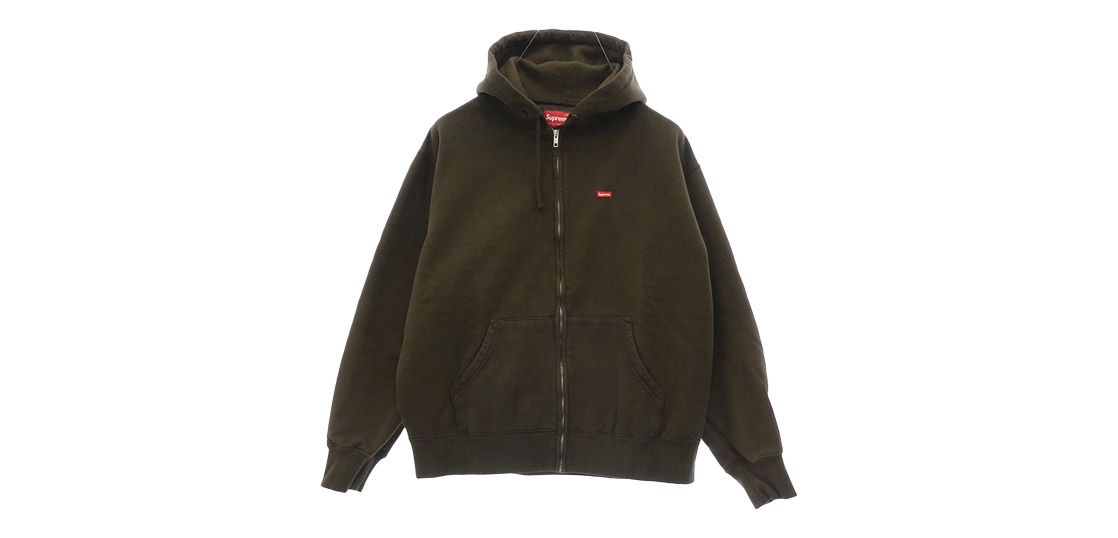 シュプリーム 25AW Small Box Zip Up Hooded Sweatshirt 買取実績