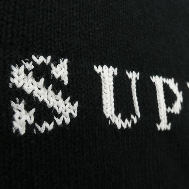 シュプリーム 25SS Contrast Logo Sweater コントラスト ロゴ セーター ニット 買取実績 画像